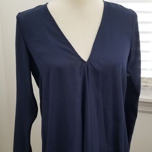 NEW Hutch Anthropologie Navy XS Women Blouse NEW